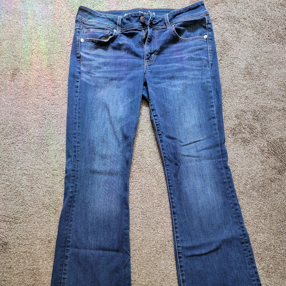 American eagle kick boot jeans 14R